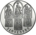 Читать новость нумизматики - Наследие Левоча отмечено серебряной монетой Словакии