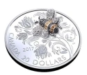 Читать новость нумизматики - Канада выпустила монету с драгоценной пчелой