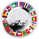 Читать новость нумизматики - Цветная футбольная монета изготовлена в Польше