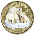 Читать новость нумизматики - Белые медведи на цветных 5 евро