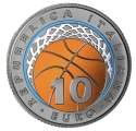 Читать новость нумизматики - Столетие итальянской федерации баскетбола на 10 евро