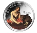 Читать новость нумизматики - «Пишущий Святой Иероним» Караваджо на 3 евро